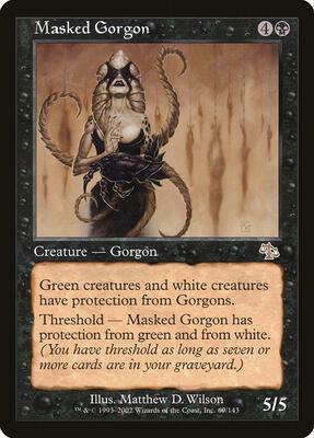 Masked Gorgon card from Judgment