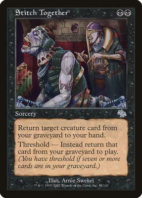 Stitch Together card from Judgment