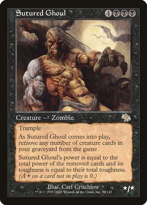 Sutured Ghoul card from Judgment