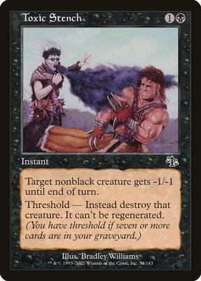 Toxic Stench card from Judgment