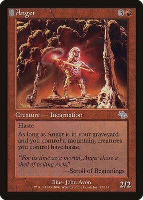Anger card from Judgment