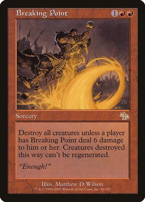 Breaking Point card from Judgment