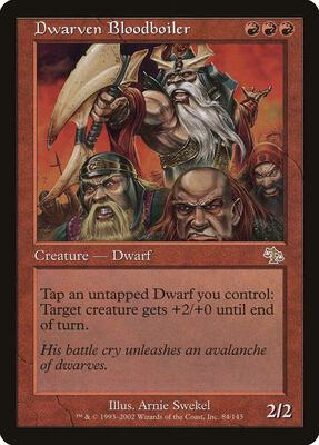 Dwarven Bloodboiler card from Judgment