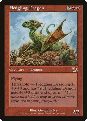 Fledgling Dragon card from Judgment