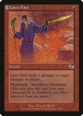 Lava Dart card from Judgment