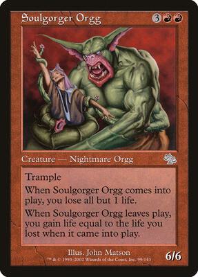 Soulgorger Orgg card from Judgment