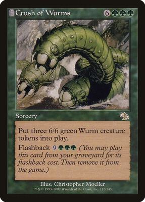 Crush of Wurms card from Judgment