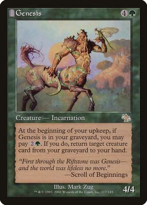 Genesis card from Judgment