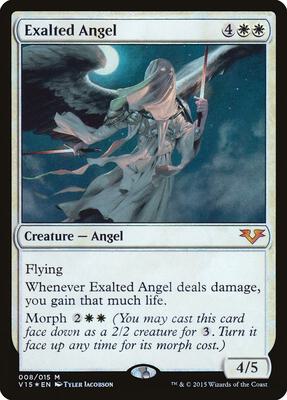 Exalted Angel card from From the Vault: Angels