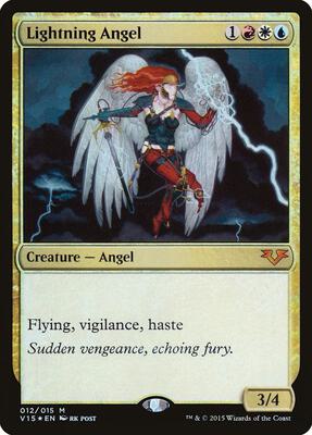 Lightning Angel card from From the Vault: Angels