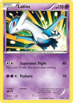 Latios - XY65 card from XY Promos