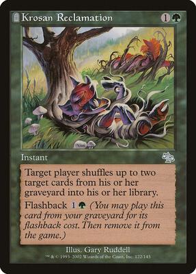 Krosan Reclamation card from Judgment