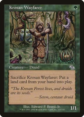 Krosan Wayfarer card from Judgment