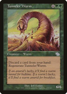 Tunneler Wurm card from Judgment