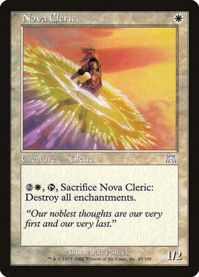 Nova Cleric card from Onslaught