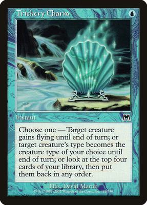 Trickery Charm card from Onslaught