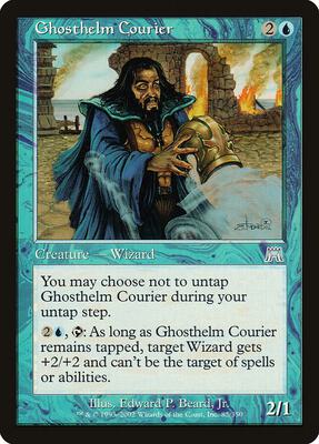Ghosthelm Courier card from Onslaught
