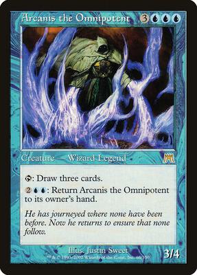 Arcanis the Omnipotent card from Onslaught
