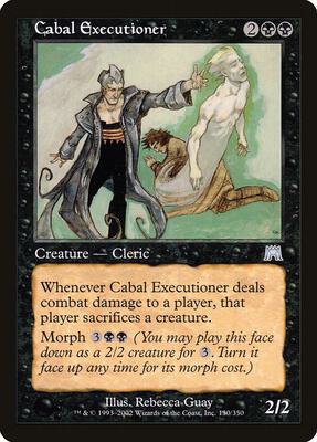 Cabal Executioner card from Onslaught