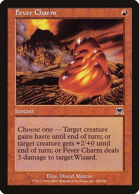 Fever Charm card from Onslaught