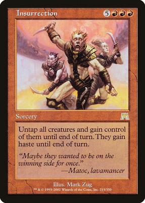 Insurrection card from Onslaught