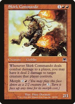 Skirk Commando card from Onslaught