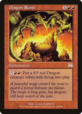 Dragon Roost card from Onslaught