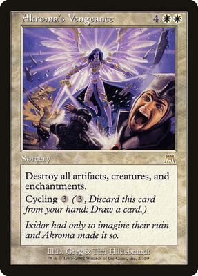 Akroma's Vengeance card from Onslaught
