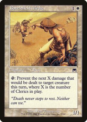 Battlefield Medic card from Onslaught