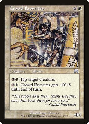 Crowd Favorites card from Onslaught