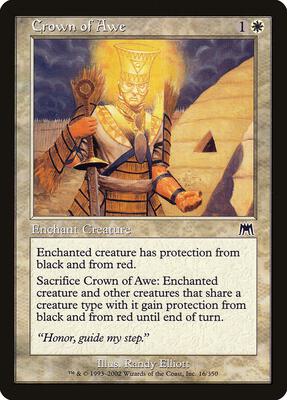 Crown of Awe card from Onslaught