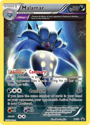 Malamar - XY58 card from XY Promos