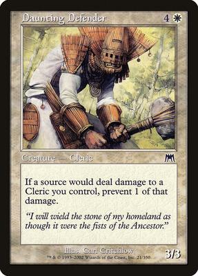 Daunting Defender card from Onslaught
