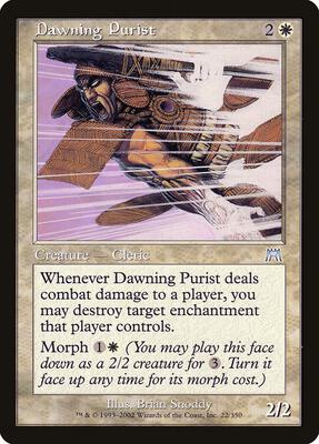 Dawning Purist card from Onslaught