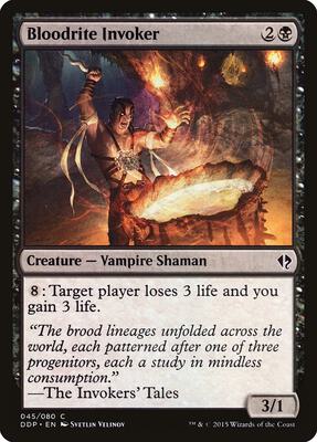 Bloodrite Invoker card from Duel Decks: Zendikar vs. Eldrazi