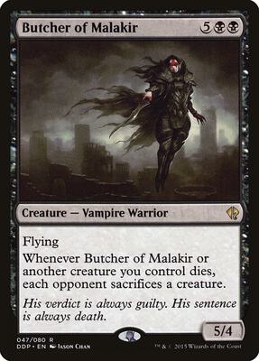 Butcher of Malakir card from Duel Decks: Zendikar vs. Eldrazi