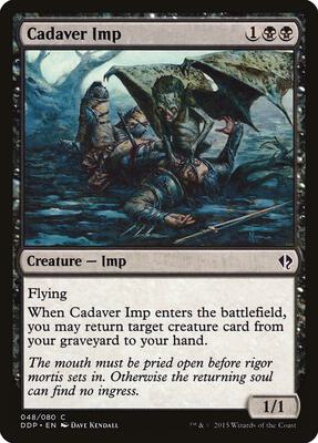 Cadaver Imp card from Duel Decks: Zendikar vs. Eldrazi