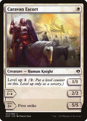 Caravan Escort card from Duel Decks: Zendikar vs. Eldrazi