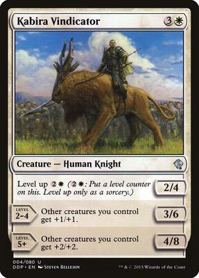 Kabira Vindicator card from Duel Decks: Zendikar vs. Eldrazi