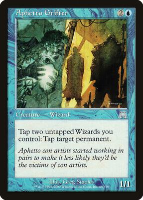 Aphetto Grifter card from Onslaught