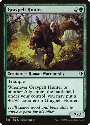 Graypelt Hunter card from Duel Decks: Zendikar vs. Eldrazi