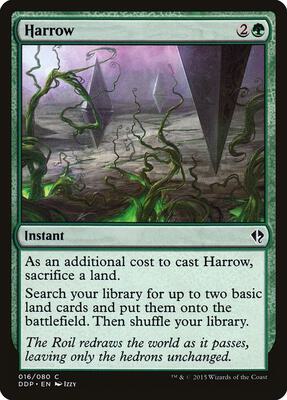 Harrow card from Duel Decks: Zendikar vs. Eldrazi