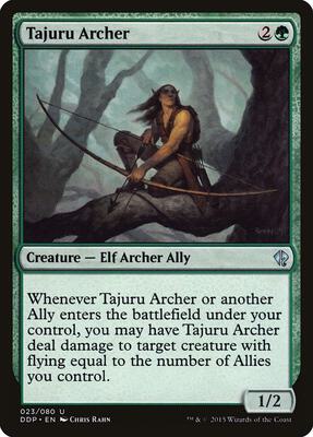 Tajuru Archer card from Duel Decks: Zendikar vs. Eldrazi