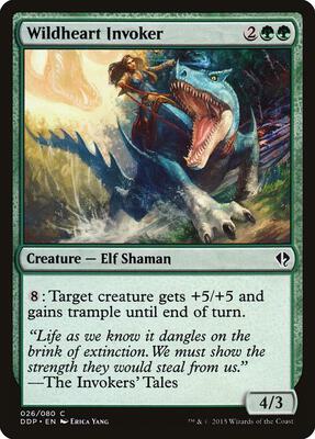 Wildheart Invoker card from Duel Decks: Zendikar vs. Eldrazi
