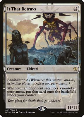 It That Betrays card from Duel Decks: Zendikar vs. Eldrazi