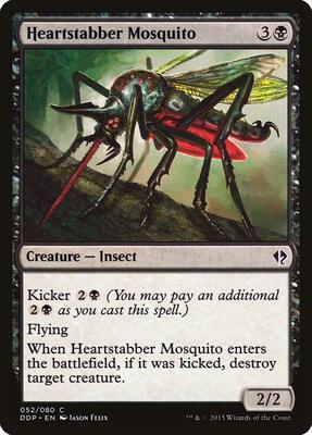 Heartstabber Mosquito card from Duel Decks: Zendikar vs. Eldrazi
