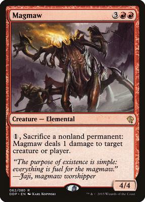 Magmaw card from Duel Decks: Zendikar vs. Eldrazi