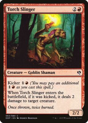Torch Slinger card from Duel Decks: Zendikar vs. Eldrazi
