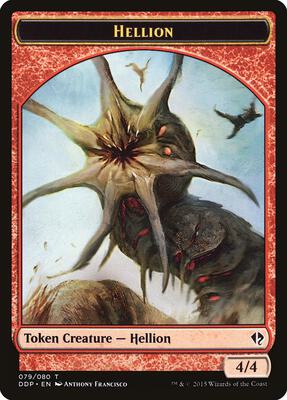 Hellion Token card from Duel Decks: Zendikar vs. Eldrazi
