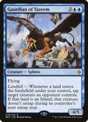 Guardian of Tazeem card from Battle for Zendikar